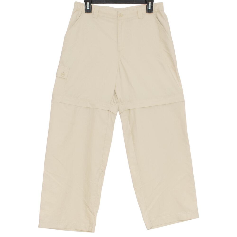 Quest Pants Convertible Cargo Y2K Utility Minimalist 90s Outdoor Hiking Tan 10
